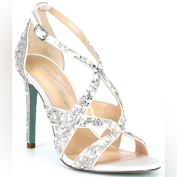 LAST PAIR! New BETSEY JOHNSON  stilettos  392tn - Picture 2 of 8